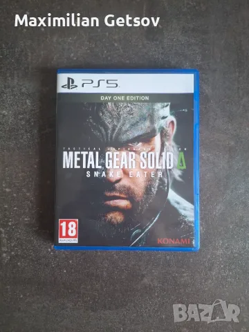 MGS 3 snake eater за PlayStation 5