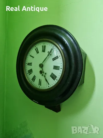 Рядък антикварен колекционерски френски стенен часовник , снимка 6 - Антикварни и старинни предмети - 50023684