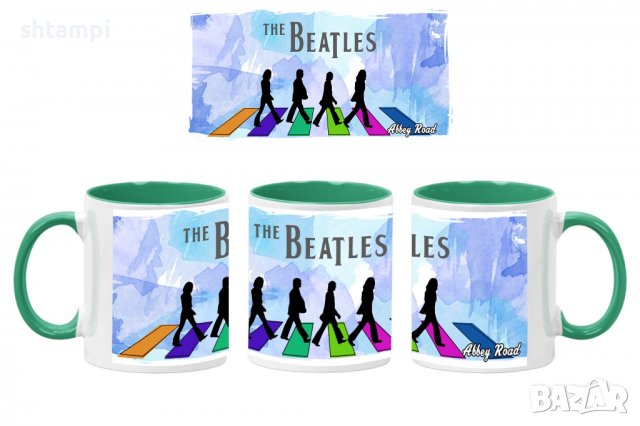 Чаша Beatles 20,Керамична Чаша, Кафе Чай, Игра,Изненада,Подарък,Повод,Празник,Рожден Ден, снимка 2 - Чаши - 38508849