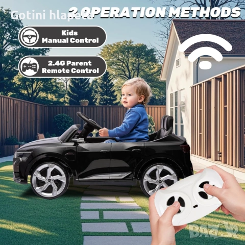 Акумулаторен джип AUDI SQ8 4X4 12V,MP3, меки гуми, снимка 11 - Коли, камиони, мотори, писти - 53221731