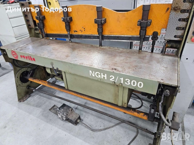 Хидравлична гилотина за ламарина, снимка 3 - Други машини и части - 52791218