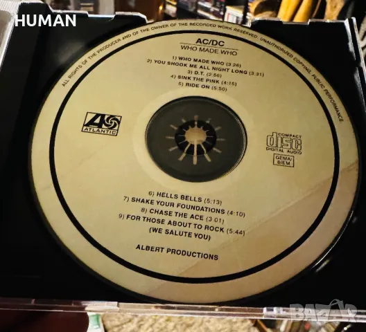AC/DC, снимка 13 - CD дискове - 47840681