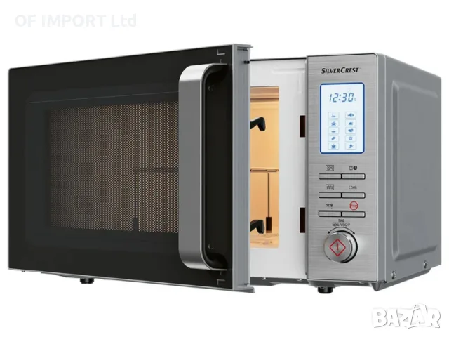 Микровълнова Печка Фурна SILVERCREST SMW 800 F2 ИНОКС