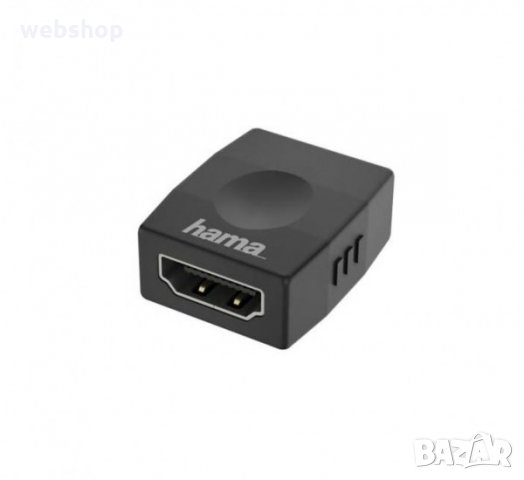 Букса снадка / Преходна HAMA HDMI(ж)/HDMI(ж) 4K, снимка 1 - Друга електроника - 35451440