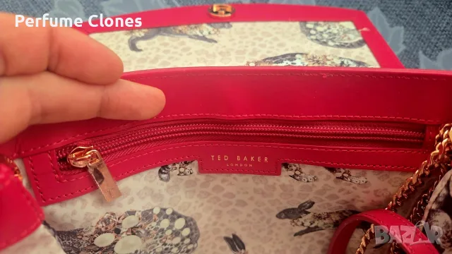 Дамска чанта Ted Baker Mini Across Body Bag with Bow, снимка 6 - Чанти - 45038653