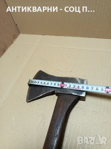 Стара Брадва Топор С Дръжка., снимка 12 - Антикварни и старинни предмети - 49509410