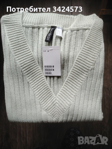 Плетен елек! H&M! НОВ! 