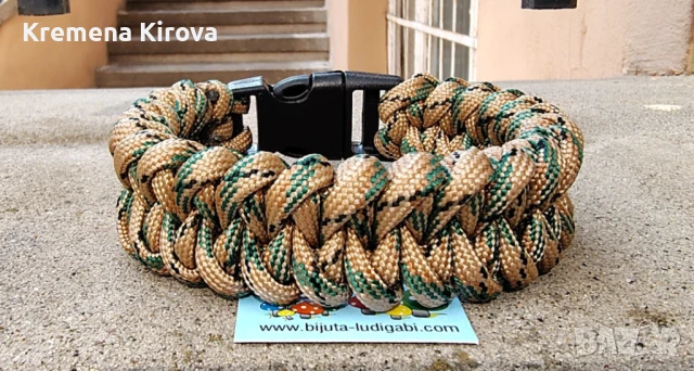 Гривни Сървайвър. От паракорд. Дамски и мъжкии. Различни цветове.