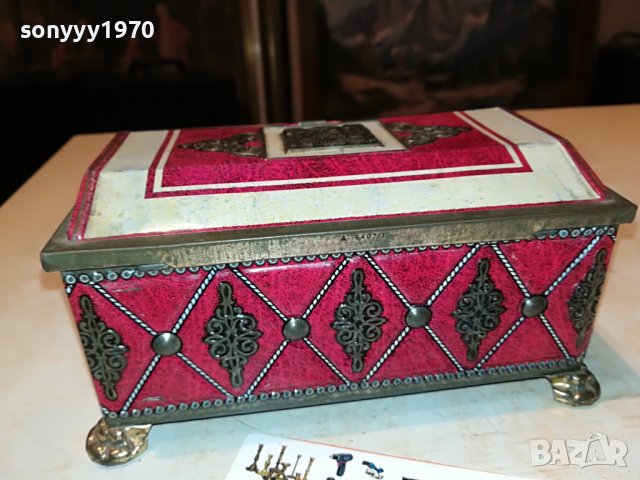 МЕТАЛНА КУТИЯ ОТ ФРАНЦИЯ 2910222012, снимка 14 - Антикварни и старинни предмети - 38494283