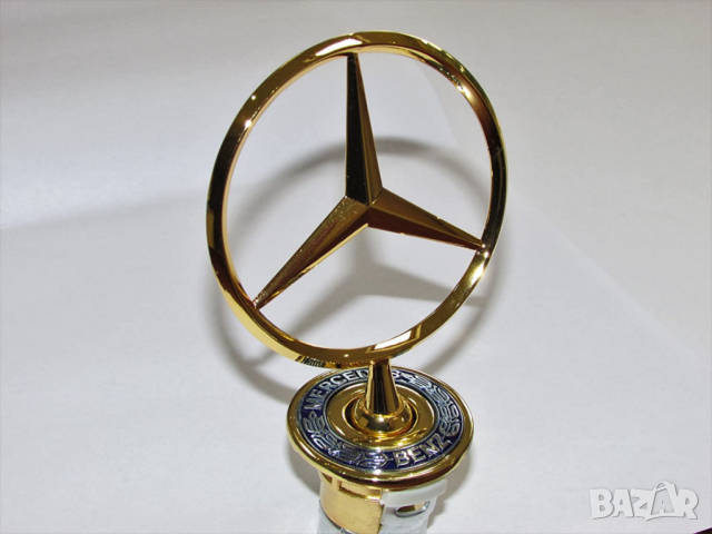 Емблема преден капак MERCEDES златна, снимка 2 - Аксесоари и консумативи - 36559246