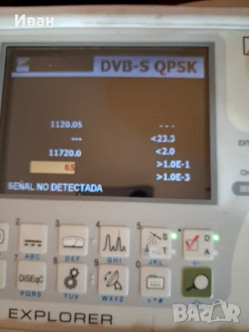 PROMAX PRODIG-5 измервател на полеви данни , снимка 2 - Приемници и антени - 56215171