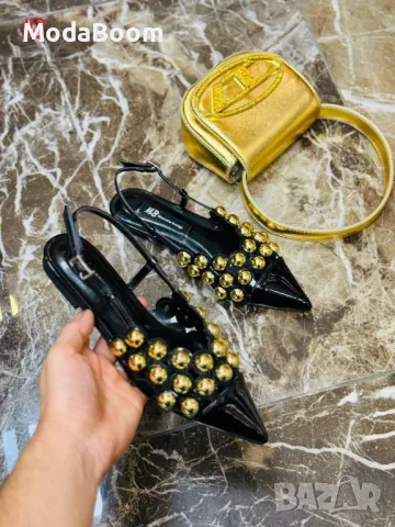 Дамски обувки на ток + чанта Различни цветове , снимка 5 - Чанти - 48854608