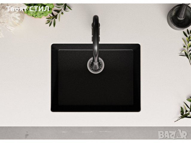 Гранитна Мивка за Кухня с отцедник модел ЛОНДОД 60 за Вграждане под п, снимка 4 - Други - 31266039