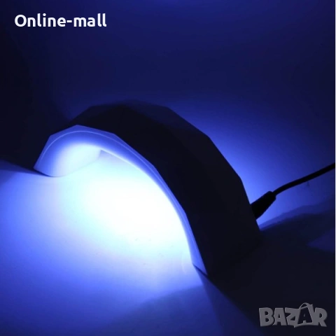 Мини UV/LED Лампа за Маникюр 9W – Джобен модел с USB захранване и автоматичен таймер, снимка 5 - Продукти за маникюр - 53244305