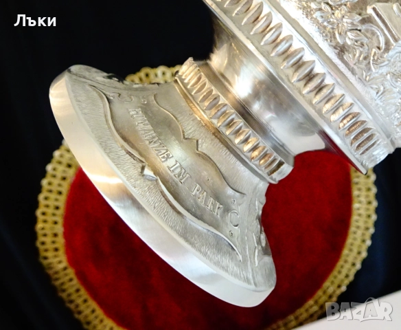 Калаен бокал за вино с живописни картини,250 мл.,360 гр. , снимка 8 - Антикварни и старинни предмети - 52203376