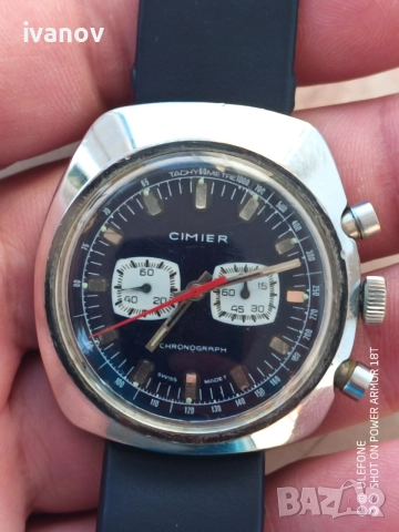 Часовник хронограф Cimier, снимка 4 - Мъжки - 56064156