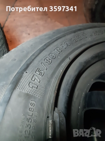 175/70/14 и 175/80/14 и  джанти АСТРА 1998, снимка 6 - Гуми и джанти - 52219433