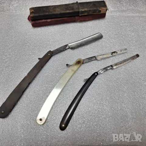 Автентични Стари Бръсначи - 3 броя, снимка 4 - Антикварни и старинни предмети - 50274003