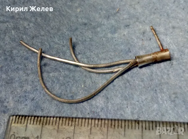 СТАРА СТИЛНА СРЕБЪРНА ОБЕЦИ СРЕБРО ВИСОКА ПРОБА с ЕФИРНИ ВИСУЛКИ РЪЧНА ИЗРАБОТКА 38025, снимка 7 - Обеци - 49134422