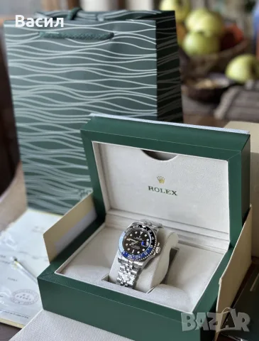 Rolex Batman GMT, снимка 3 - Мъжки - 56360114
