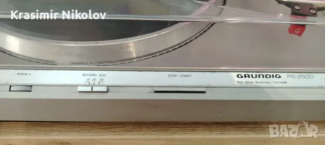 Грамофон GRUNDIG PS 2500 Automatic , снимка 3 - Грамофони - 56099642