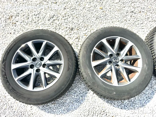 Оригинални 17ки от Mazda CX-5, 5x114.3 с гуми Ханкок 225/65, снимка 5 - Гуми и джанти - 55957638