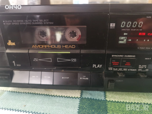 Дек aiwa AD-WX808, снимка 3 - Декове - 53885290