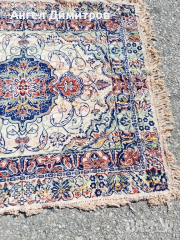 Персийски килим соц производство Сливен , снимка 5 - Антикварни и старинни предмети - 51636680