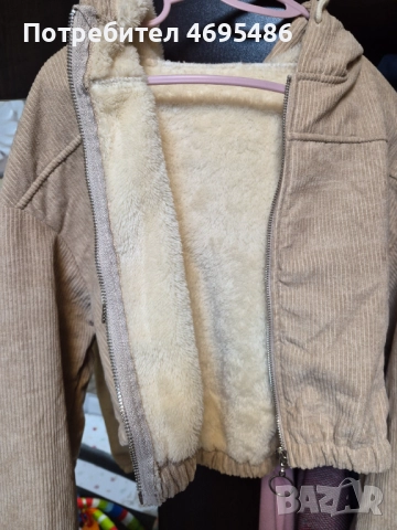 Късо дамско яке. Размер s, снимка 2 - Якета - 52931281