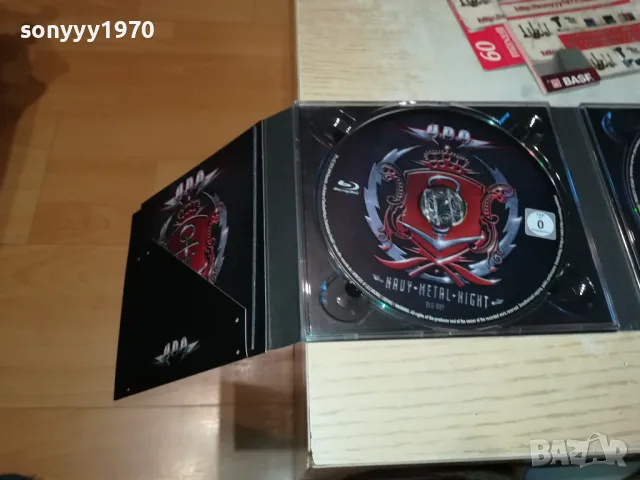 UDO NAVY-METAL-NIGHT BLU-RAY DISC+CD X2 1703251903, снимка 13 - Blu-Ray филми - 49532954