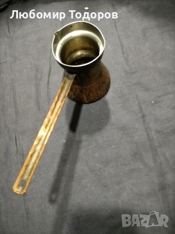 Старо медно джезве, снимка 2 - Други ценни предмети - 53227979