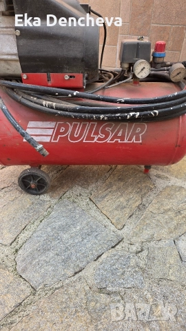 Компресор 50 L, 8 BAR, 1.5 КС, снимка 2 - Друга електроника - 52561117