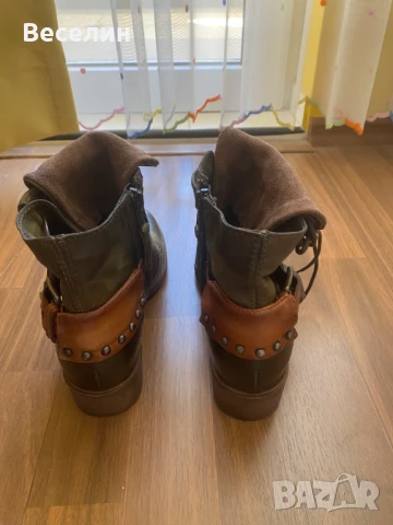 Боти естествена кожа Orange Label, снимка 8 - Дамски боти - 51062899