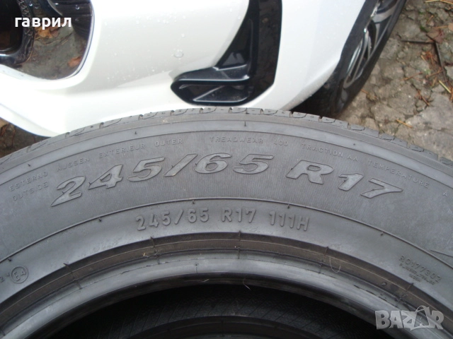 4бр.гуми 245/65/17, снимка 6 - Гуми и джанти - 52484392