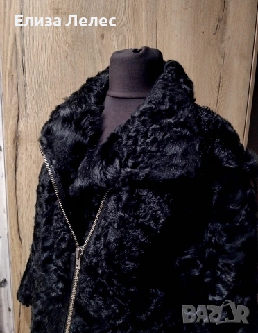 Sandro палто/яке от естествена кожа 