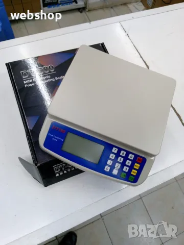 Компактна Електронна везна подходяща за търговия, до 30 кг, снимка 2 - Везни - 48916355
