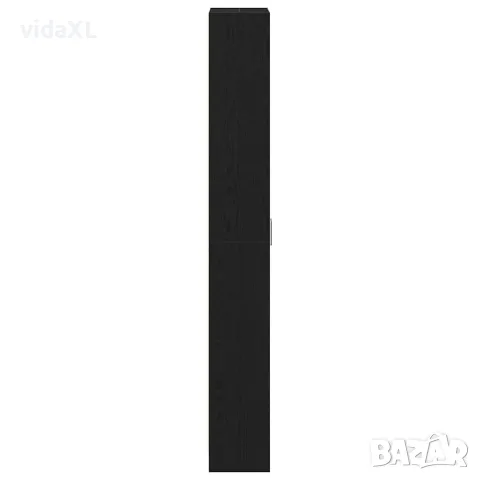 vidaXL Гардероб Черния дъб 55 x 25 x 189 см Инженерна дървесина, снимка 7 - Гардероби - 56147048