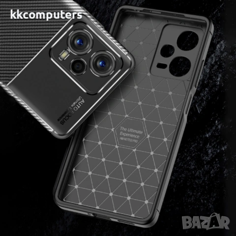 Xiaomi Redmi Note 12 Pro 5G / Poco X5 Pro 5G Удароустойчив Carbon Fiber Калъф и Протектор, снимка 4 - Калъфи, кейсове - 53233909