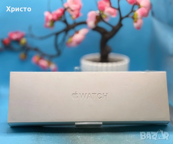 НОВ!!! Apple Watch 10 GPS, Silver Aluminum Case 46 мм, Blue Cloud Sport Loop, снимка 4 - Смарт часовници - 52909035