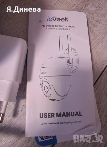 Wi-fi Камера ioveek, снимка 4 - Камери - 54221220