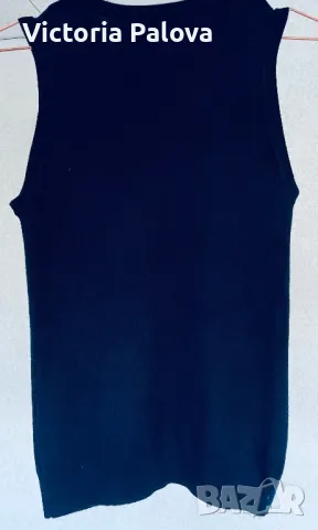 Топ  ZARA KNIT вискоза, еластан, снимка 5 - Корсети, бюстиета, топове - 47519966