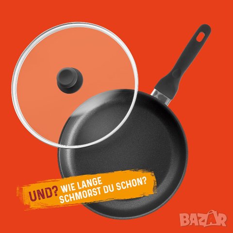 Rohe Germany 202041-28 Тиган Tavola 28 см, тиган с капак, неръждаема стомана, снимка 4 - Съдове за готвене - 40307766