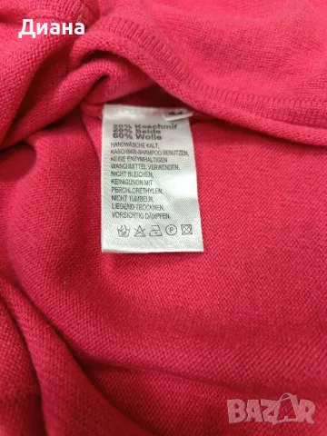 Дамска жилетка-кашмир с коприна, снимка 2 - Жилетки - 47748730