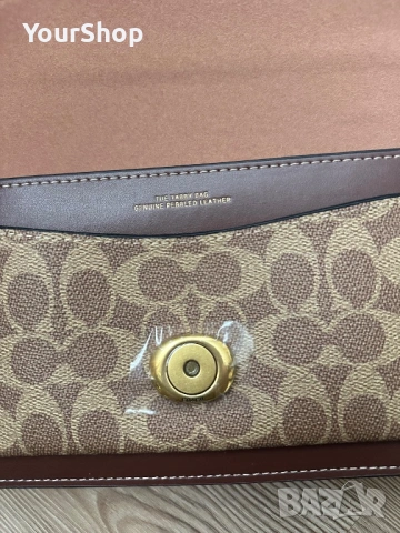 Чанта Coach Tabby 26 CI032 в кафявo, снимка 8 - Чанти - 54049559