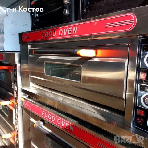 1.Фурна за закуски на едно ниво на Газ Нова Внос от Турция на едно ниво за две тави 60/40см., външни, снимка 7 - Обзавеждане за заведение - 19898920