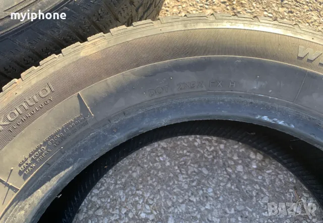 2 Зимни Гуми HANKOOK 205/60/16, снимка 5 - Гуми и джанти - 48394967