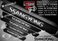 ПРАГОВЕ карбон SsangYong Rexon фолио стикери ssypre, снимка 7
