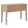vidaXL Writing Desk Brown 109,5x45x77,5 cm Wood, снимка 3