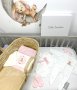 Royal Bear - комплект за изписване 8 части,  с одеялце, бродерия Мече, organic Cotton  , снимка 1 - Комплекти за бебе - 42425456