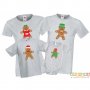 Коледни тениски Меденки Ginger Bread Cookie, снимка 2